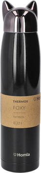 Termos Homla Foxy czarny 320 ml (5904183835341)