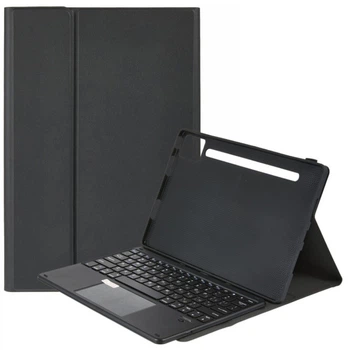 Чехол с Bluetooth - клавиатурой Magnet Flip Cover для Lenovo Idea Tab Pro 12.7 2025 с RGB - подсветкой и Тачпадом black