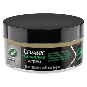 Твердый воск для кузова Turtle Wax HS Graphene Paste Wax с керамикой и графеном «10 восков» 156г