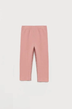 Легинсы 3/4 H&M 270916397_darkpink 116 Темно-Розовый