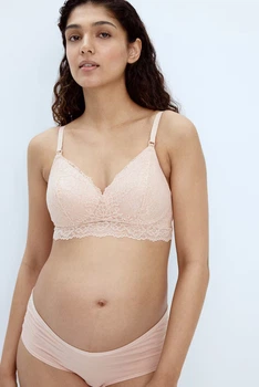Бюстгальтер для годуючих мам H&M 271261605 80D Світло-бежевий