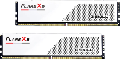Оперативна пам'ять G.Skill DDR5-6000 65536MB PC5-48000 (Kit of 2x32768MB) Flare X5 White (F5-6000J2836G32GX2-FX5W)