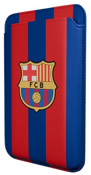 Etui z kieszenią OCPC FCB Magnetic Card Holder BG Blue Red (OCFCBMCHBG)