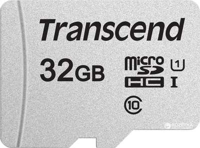 Karta pamięci Transcend MicroSDHC 300S 32GB Class 10 UHS-I U1 no adapter (TS32GUSD300S)