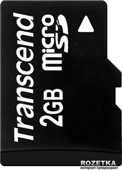 Karta pamięci Transcend MicroSD 2GB (TS2GUSDC)