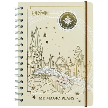 Щоденник на спіралі Kite Harry Potter HP25-438, тверда обкладинка
