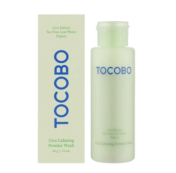 Ензимна пудра для обличчя TOCOBO Cica Calming Powder Wash 50 г