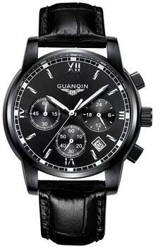 Мужские часы Guanquin Liberty Leather
