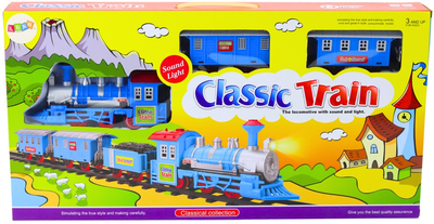Потяг LEAN Toys на батарейках 20473 (5905991027607)