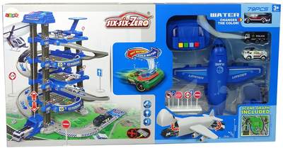Гараж LEAN Toys Поліцейська автостоянка 9940 (5904204757973)