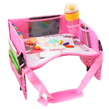 Складаний дитячий столик LoveYouHome пластик 40х30 см рожевий (693726)