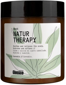 Маска для волосся Glossco Professional Natur Therapy Cannabis Mask 500 мл (8435612601307)