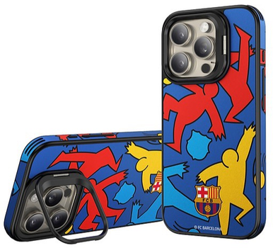 Etui OCPC FCB Iphone Case Magnetic SP do Apple iPhone 16 Pro Blue (OCFCBMCIP16PSP)