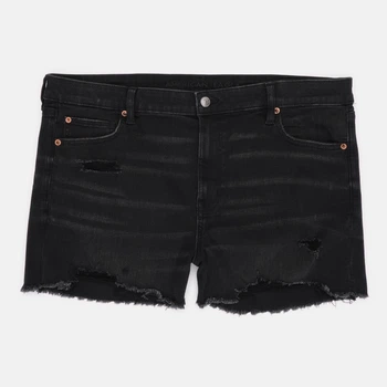Джинсовые шорты женские H&M 54485 XL Черные (KAY2000001635032)