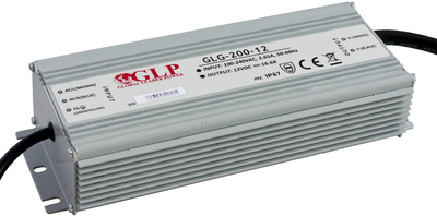 Zasilacz GLP LED Driver Constant Voltage PFC 200W, 12V, 16.7A GLG-200-12 (5902135137505)
