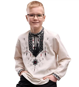 Вышиванка MEREZHKA для мальчика Любомир 152