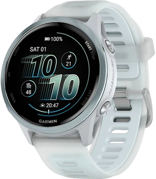Smartwatch Garmin Forerunner 570 42mm Whitestone/Cloud Blue (010-02970-01)