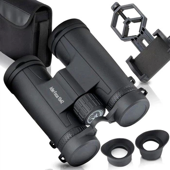 Бинокль Adler Focus 10х42 BaK4 (Черный)