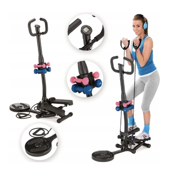Степпер зі стійкою Gymtek XST1000 + Твістер + Гантелі + Еспандери (4 в 1)