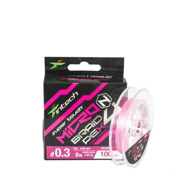 Шнур плетений Intech MicroN PE X4 100m 0.15 (4.4lb / 2.0kg)