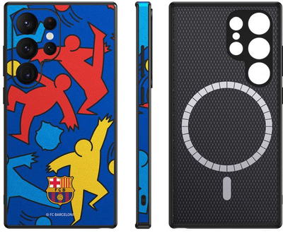 Etui OCPC FCB Phone Case Magnetic SP do Samsung Galaxy S25 Ultra Blue (OCFCBMCS25USP)