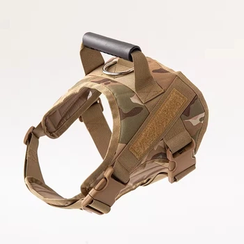 Шлейка для собак Fanxing Pet, тактический жилет с ручкой L камуфляж (226L-CAMO)