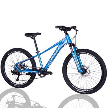 Велосипед подростковый AL 24" Formula ZEPHYR 3.0 DD CS рама-12" синий 2025