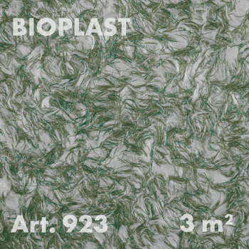 Жидкие обои Bioplast Арт. 923, 1кг, 3 м², шелковое волокно, зеленый (зеленый)