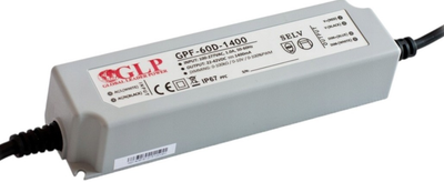 Zasilacz GLP LED Driver Constant Current 60W, 22 - 42VDC, 1400 mA GPF-60D-1400 (5902135137611)
