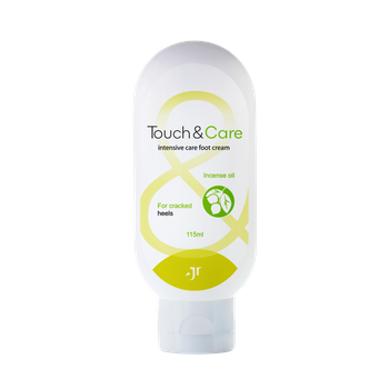 Крем Jerelia TouchCare для ніг від сухості та тріщин із олією таману 115 мл (23508)