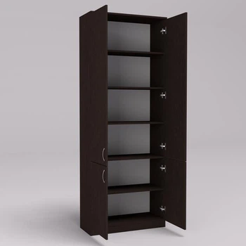 Шкаф книжный Kontinent ОШК-1 Венге магия 80х34х210 см