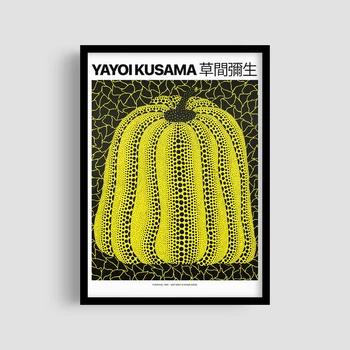 Постер Roomy "Kusama Yellowpumpkin" Без рамки A1 (84.1x59.4 cm.)
