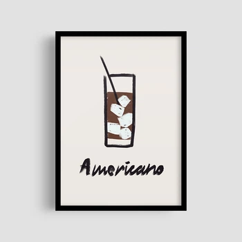 Постер Roomy "Americano" Без рамки A4 (29.7x21 cm)