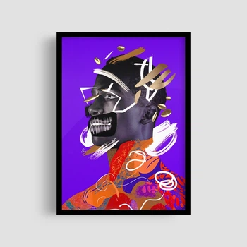 Постер Roomy "Neon Rage" Без рамки A3 (42x29.7 cm)