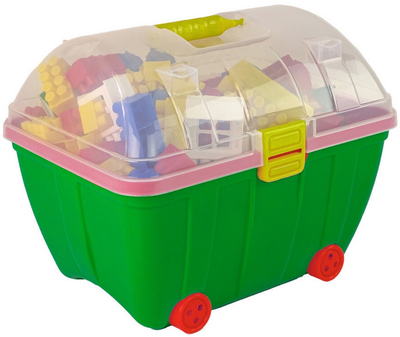Zestaw klocków w walizce LeanToys 180 elementów 26842 (5905991075493)