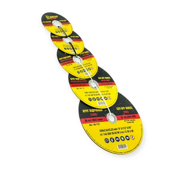 Круг отрезной по металлу 115 х 1,2 мм (Ataman)