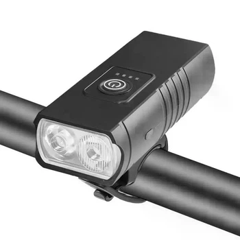 Фара велосипедна F0-60-2T6, waterproof, Li-Ion аккум-р, ЗУ Type-C