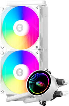 Кулер PcCooler DA240 ARGB WH