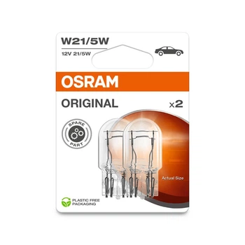 Лампа OSRAM W21/5W 21/5W 12V W3X16Q 7515-2BL ORIGINAL
