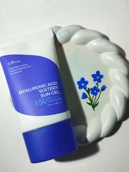 Солнцезащитный крем - гель с гиалуроновой кислотой для лица Isntree Hyaluronic Acid Watery Sun Gel SPF50+ 50 ml