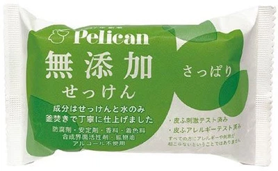 Освіжаюче мило Pelican Additive Free Refreshing без домішок 100 г (4976631481029)
