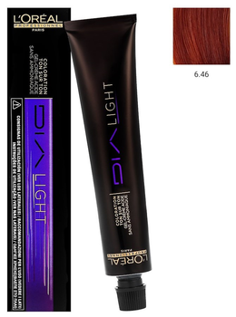 Farba do włosów L’Oreal Professionnel Paris Dia Light 6.46 bez amoniaku 50 ml (3474637005191)