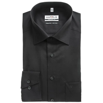 Сорочка чоловіча Marvelis Comfort fit 7973-64-68 чорна, Розмір 3XL