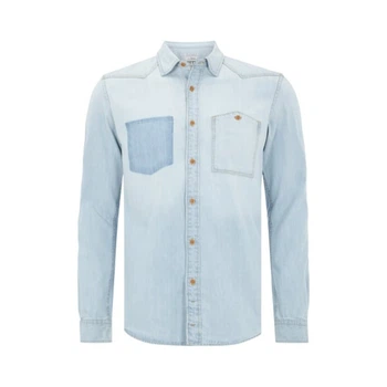 Джинсова сорочка Tom Tailor Denim 2029205.09.12 блакитна, Розмір S