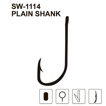 Крючки MiniMax Plain Shank SW-1114 №6 10шт