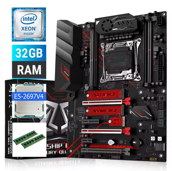 Комплект MACHINIST X99 MR9A PRO MAX LGA 2011-3 / Xeon E5-2697V4 / 32Gb DDR4