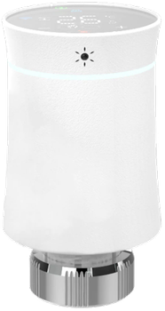 Inteligentna głowica termostatyczna Moes ZTRV-BY-100 Zigbee Tuya Biała (5902135154342)