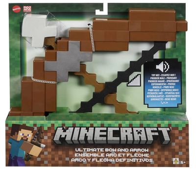 Minecraft Bow and Arrow with Sound Effects Лук зі стрілою Minecraft