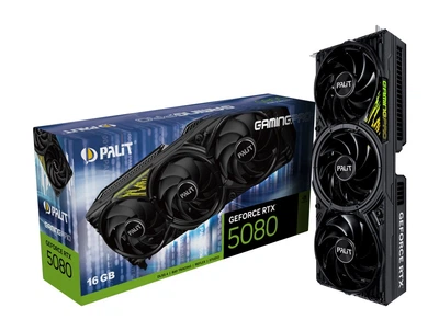 Відеокарта Palit GeForce RTX 5080 GamingPro V1 (NE75080019T2-GB2031Y)