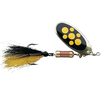 Блешня-обертова 6г DAM Effzett Standart Dressed (black spotted) 5122103